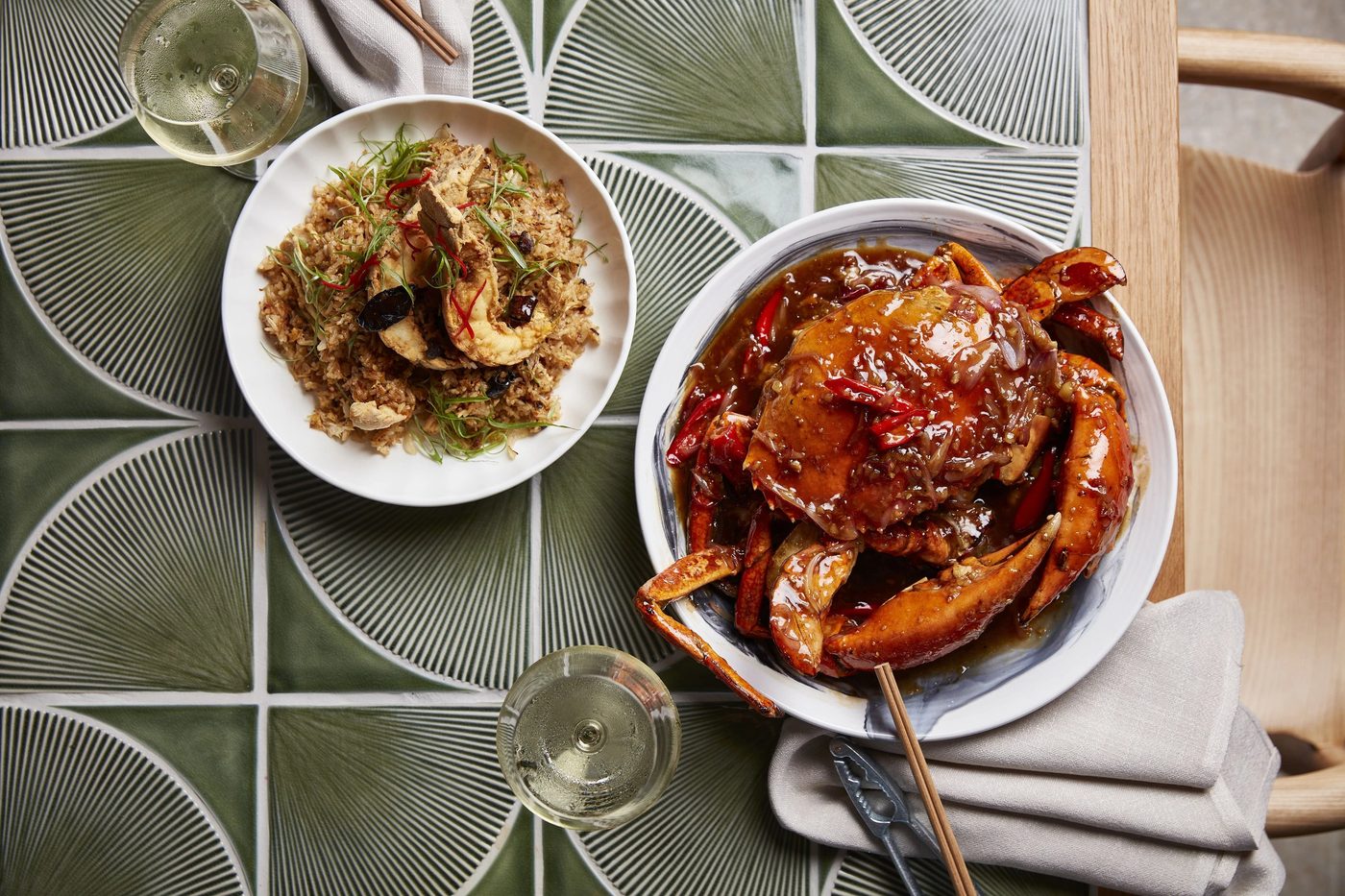 Wok-fried fragrant rice